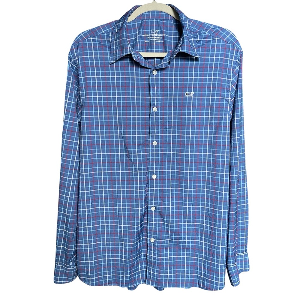 Vinyard Vines Performance classic fit Whale shirt nylon/spandex